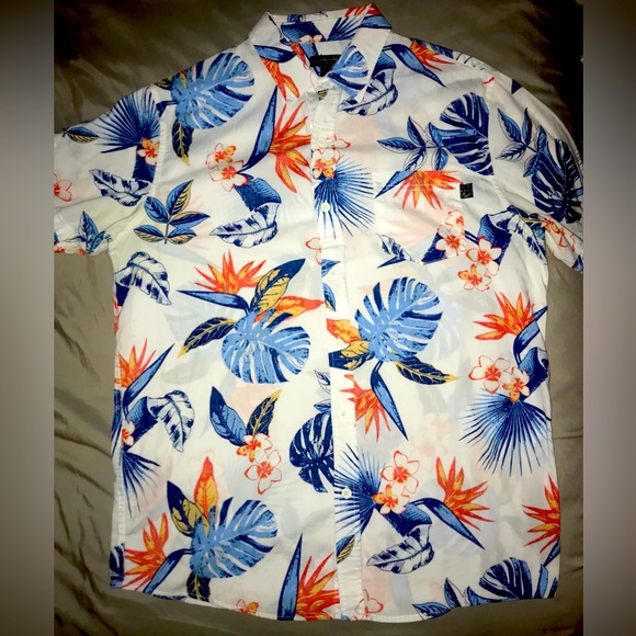 Maui and Sons Button Up Shirt. Size Large. Excellent Condition. - Picture 1 of 4
